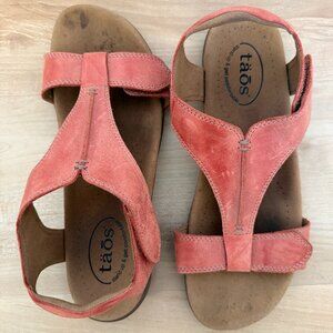 Taos Leather strappy womans Sandal Bruschetta color